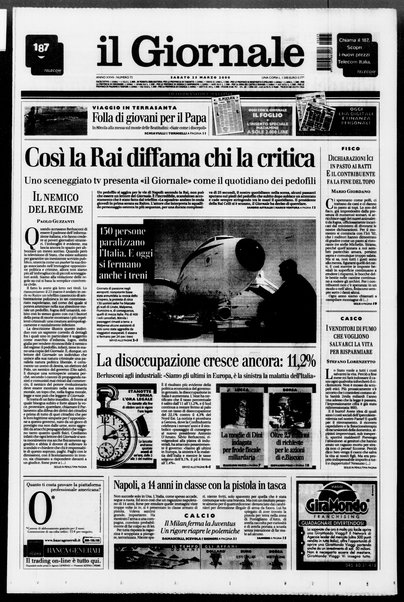 Il giornale : quotidiano del mattino